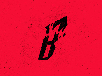 B - #36daysoftype 36daysoftype design devilsdan illustration letter lettering typography vector