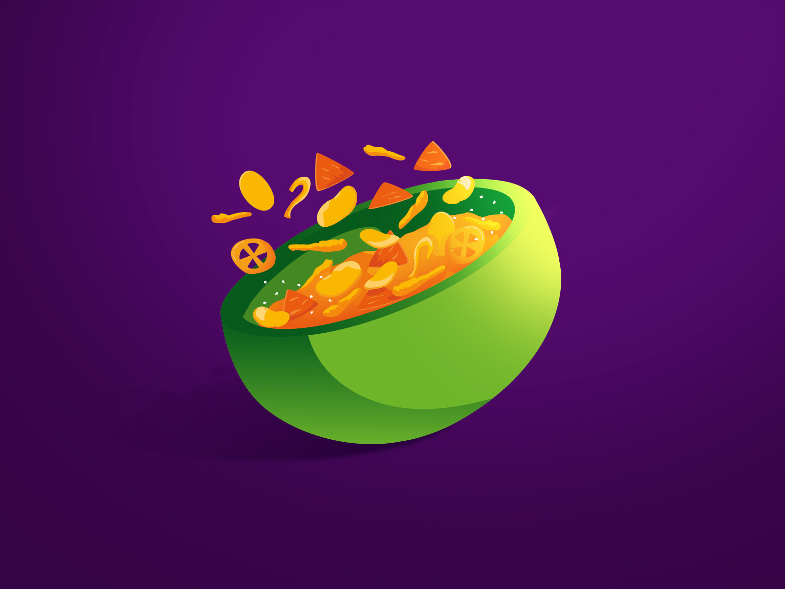 Snacks Bowl by Dan Martínez on Dribbble