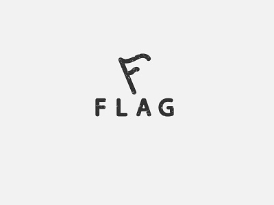 Flag Logotype brand logo logotype monogram