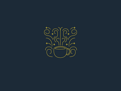 Eight Stars Coffee abstract brand coffee logo logotype