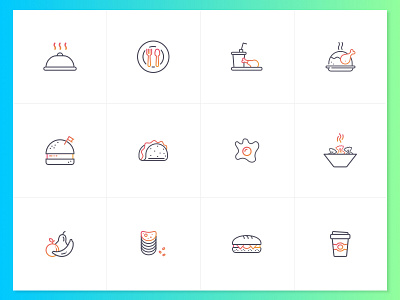 Food Icons graphics