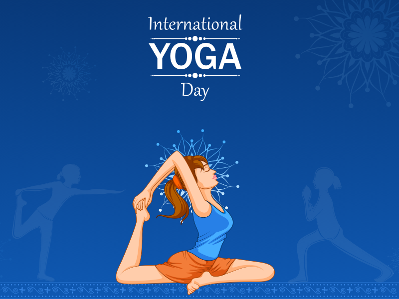 International Yoga Day By Jasleen Verma On Dribbble