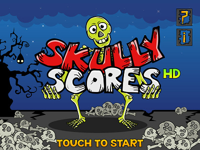 Skully Scores design graphic design illustraiton