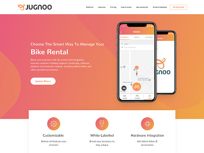 Bike Rental branding facebook ads graphic design illustraiton ui ux vector web app webdesign
