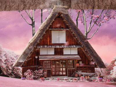 Minka. Japan. Build Yor Own Home From Around the World art cgi creative home photoshop