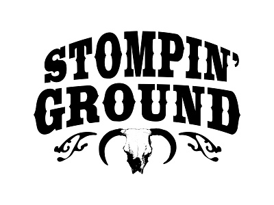 Stompin' Ground Logo branding branding design broadcasting cowboy horse branding identity logo stompin ground tv show western western logo yeehaw