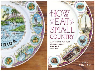 How to Eat a Small Country book book cover photoshop print publishing