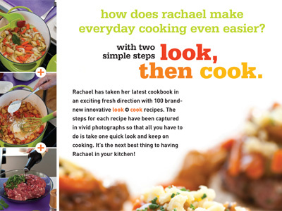 Rachael Ray back cover design book bookdesign jacket print rachaelray typography