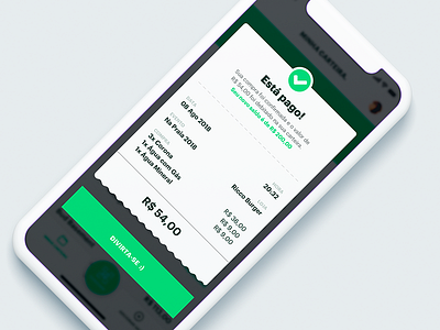 Payment Modal app bank cashless finance iphone money ui ux