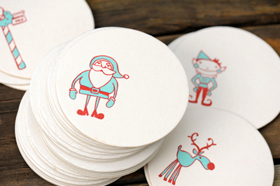 Holiday Coasters