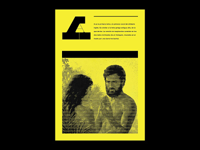 a es para Adán (A); Cartel día 001. carteldia espanol graphic design illustrator photoshop poster art typography