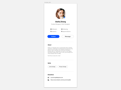 Daily UI 006_Profile