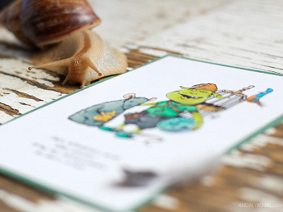 Goblins brownie cards character character design drawing fantasy goblin goblins illustration prints snail