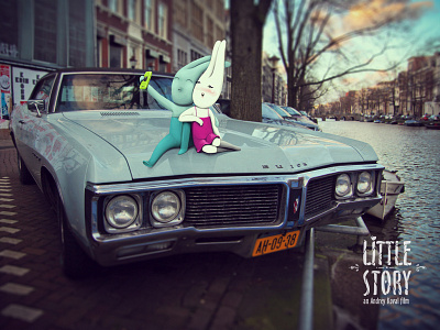 Little love story amsterdam artwork cartoon character character design film illustration lovestory