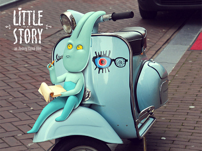 Little Story amsterdam artwork cartoon character character design film illustration lovestory