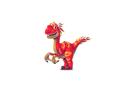 Velociraptor character character design concept concept art dinosaurs game game design illustration kids velociraptor