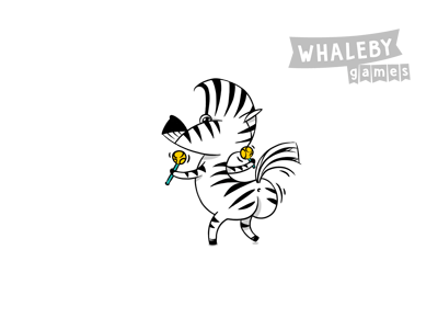 Zebra animated animation cartoon character character design gif logo zebra