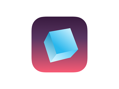 Geotap Logo 3d app icon gradients low poly mobile game shapes