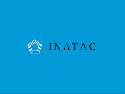 INATAC brela family geometry house logo design typography