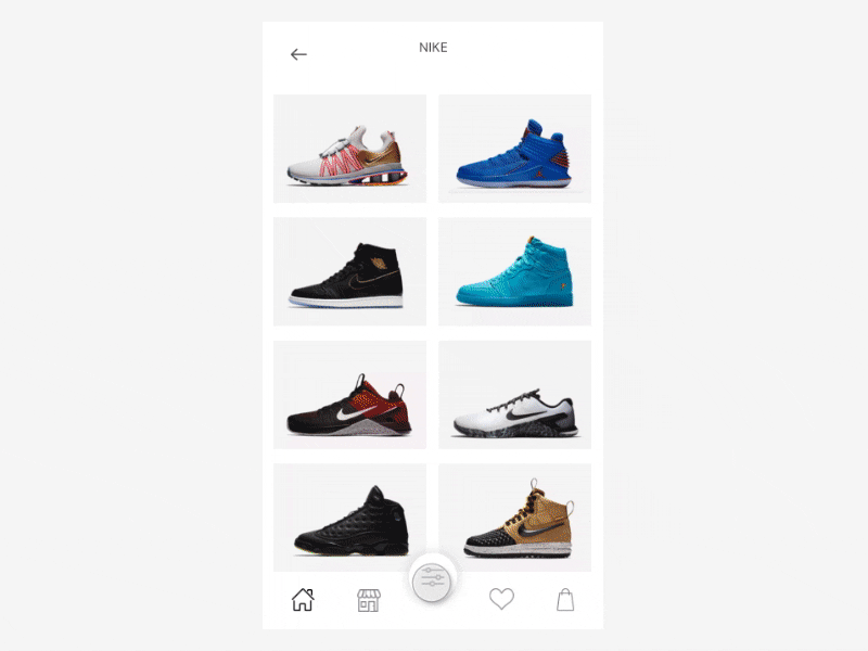 DailyUi #012: E-Commerce Shop commerce e commerce e shop nike shoes shopping