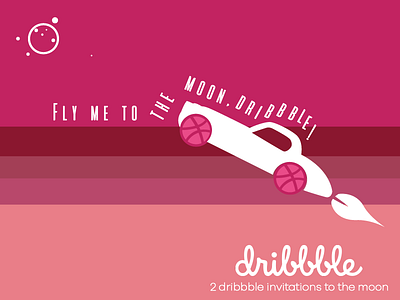 2 Dribbble Invitations Giveaway