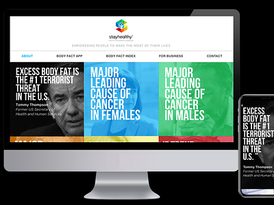 Stay Healthy responsive web design