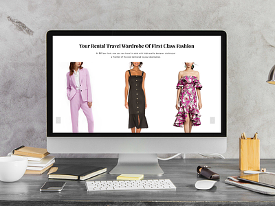 Trvl Porter Web Design design fashion ux ui webdesign