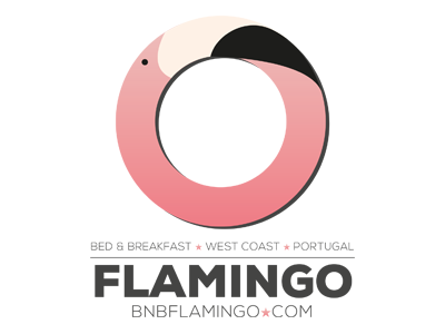 Flamingo bnb bb flamingo logo pink