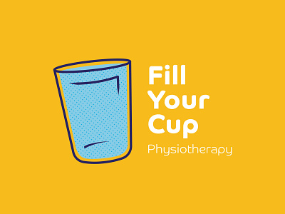 Fill Your Cup branding framesbyams logo design vibrant