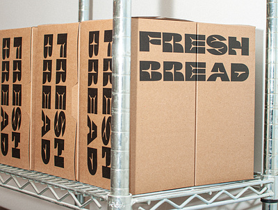 The bread box bakery packaging box packaging bread box packaging