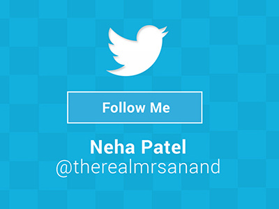 Follow Me on Twitter follow me twitter