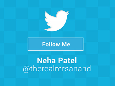 Follow Me on Twitter