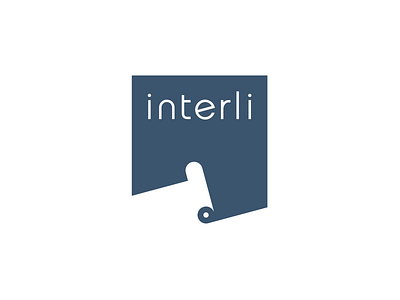 Interli gestalt logo negative positive roll roof
