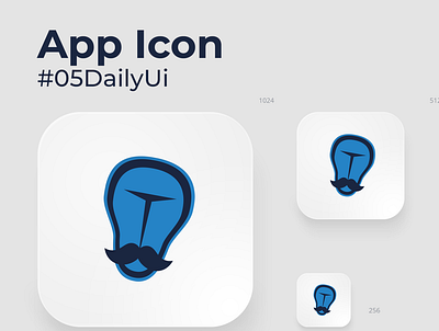 Daily 05 App icon app illustration logo ui ux vector