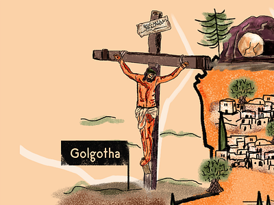 The Cross of Golgotha - Luke 23:33-43