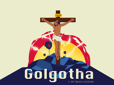 Youth Ministry Art #5 Golgotha