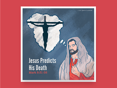 Jesus Predicts His death - Evidence of Resurrection Series #1 adults christ death digital comics empty tomb evidence find god illustration kids life photoshop resurrection search series