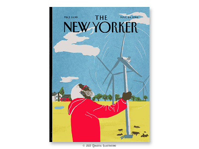 The New Yorker - Wind turbines