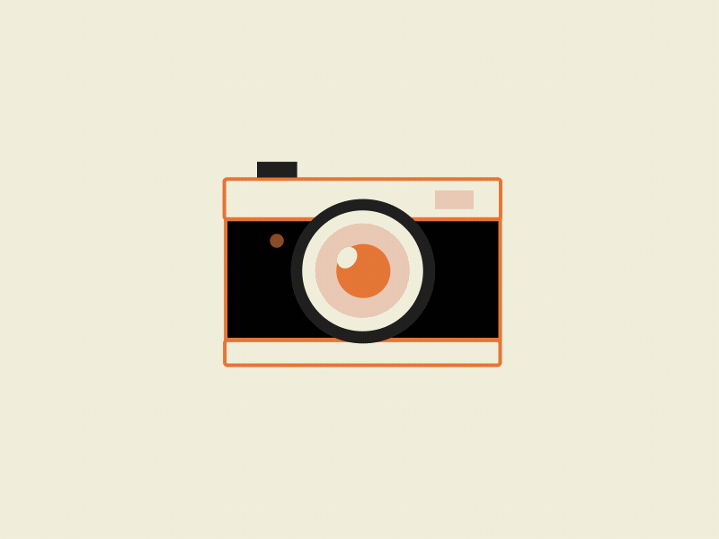 Camera bounce aftereffects animation camera lens motion vector