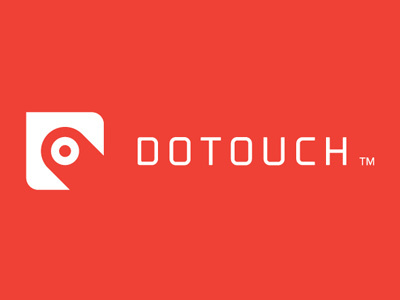 Dotouch logo brand business company corporate crest icon identity logo mark monogram shape symbol