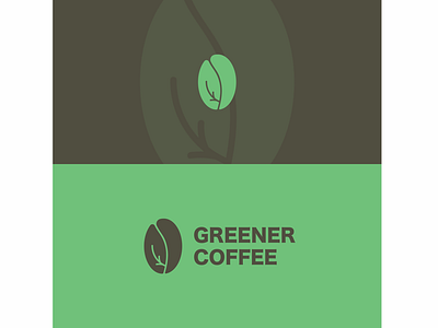 Greener coffee art artist artistic artsy coffee design designer graphic graphicdesign graphicdesigner logo logotype logotypes nice