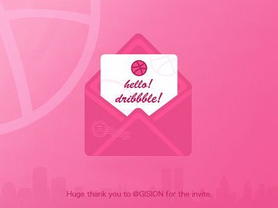 Hello Dribbble！