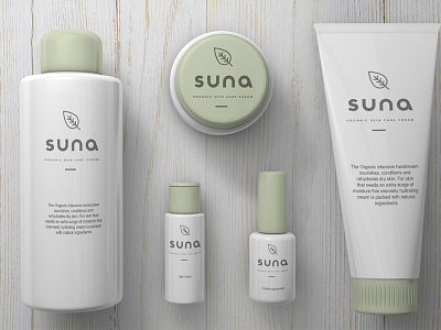 Suna Skin Care Packaging