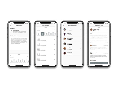 Ezra Design Concept - Scheduling a Call Process android app design app designer claim clean concept concepts customer experience customer service customer support flat indonesia indonesia designer ios minimal simple ui design ui designer ux design ux designer