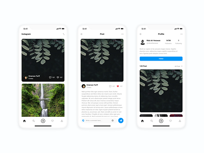 A minimalist side of Instagram clean facebook flat gallery inspiration instagram light lights minimal minimalism minimalist minimalistic photos simple social ui uidesign ux uxdesign whatsapp