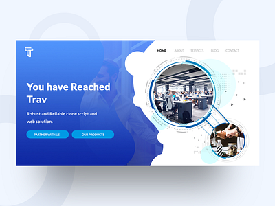 Trav Home page