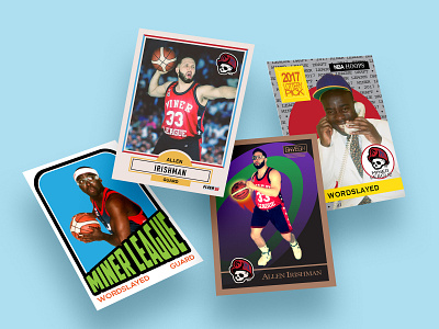 Andy Mineo x Wordsplayed andy mineo basketball basketball card basketball cards branding branding agency branding design cards design fleer illustration mineo miner league nba reach records skybox social media wordsplayed