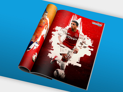 Voetbal International kids posters (part 3) design eredivisie football graphic graphic design magazine poster posters voetbal international kids