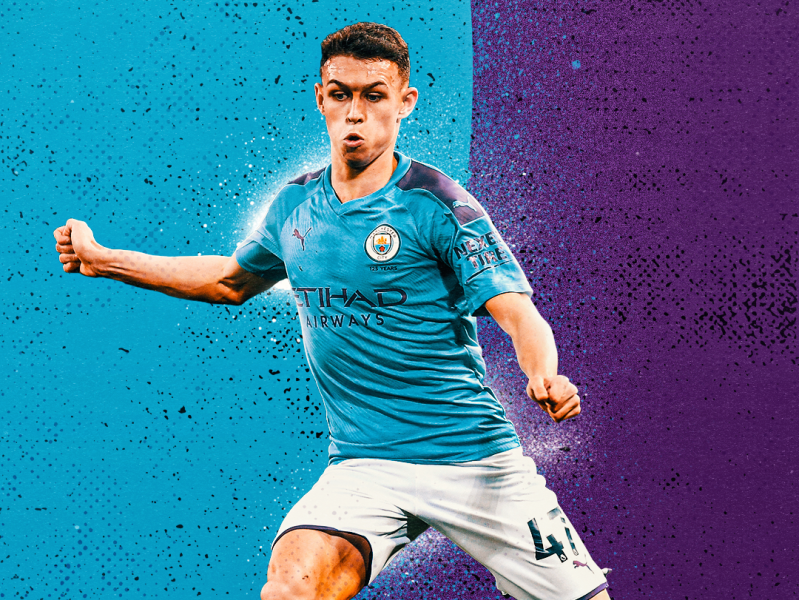 Manchester City's wallpaper wednesday - Phil Foden.