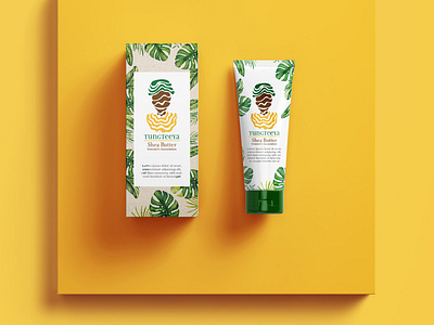 African shea butter labels